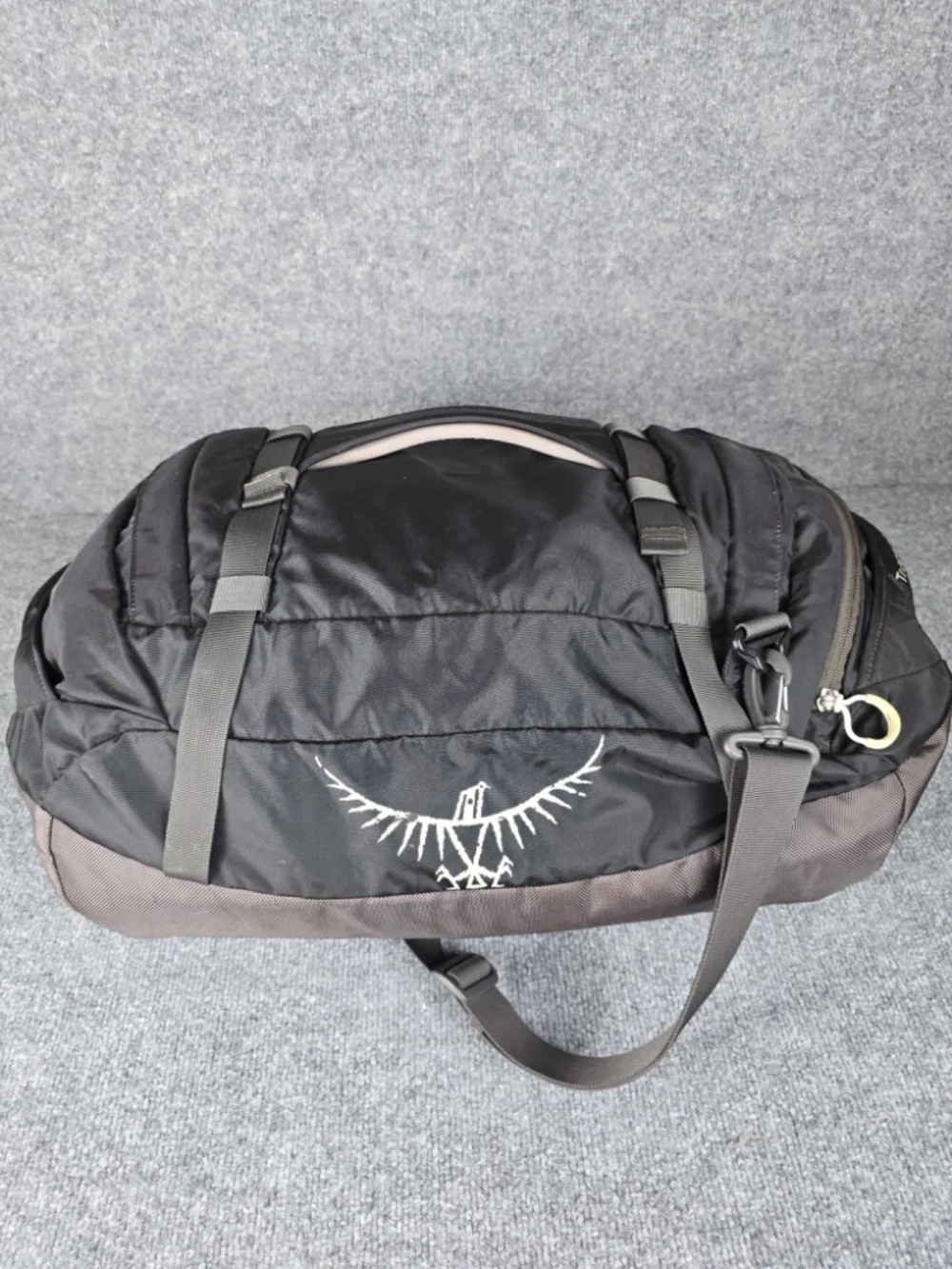 Osprey Transporter 46 Travel Duffel Bag Carry-On Black